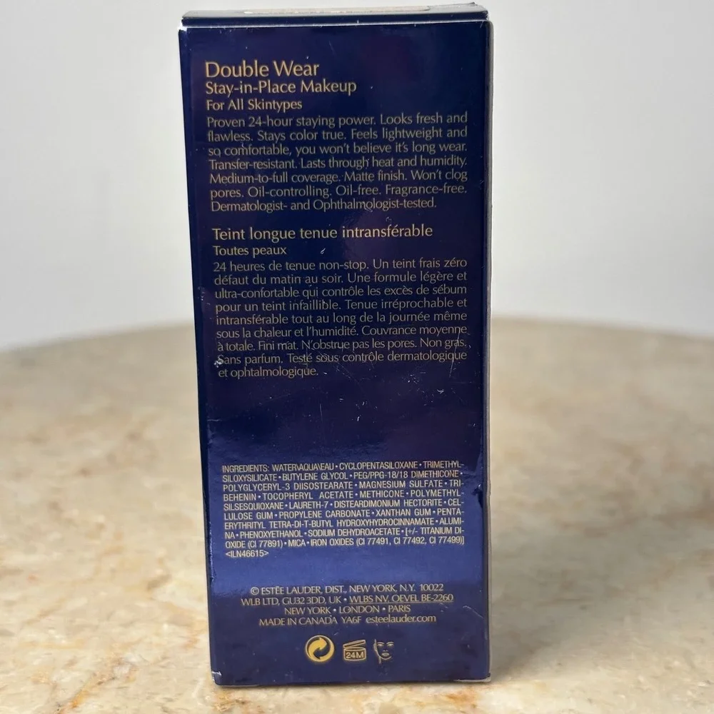 ORIGINAL Estee‎ Lauder Double Wear Foundation 1oz 7C1 Rich Mahogany
